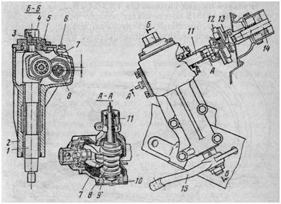 Рулевой механизм автомобиля ГАЗ-24 «Волга»