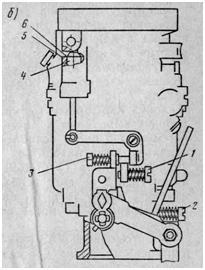 Регулировочные винты карбюраторов: б — К-129В
