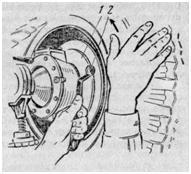 Регулировка зазора в колесном тормозном механизме автомобиля УАЗ-469