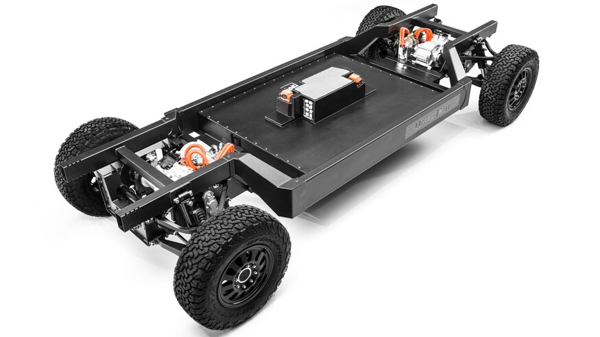 Bollinger E-Chassis — новый прочный электрический грузовик!