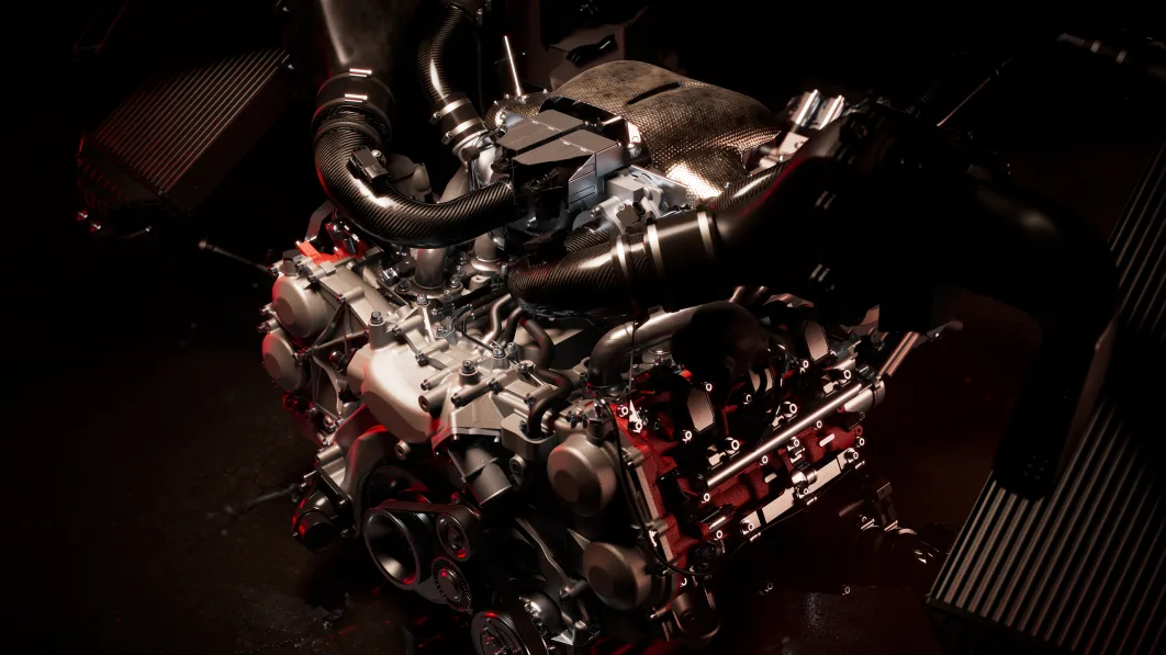 Мощность V6 в Ferrari 296 GT3