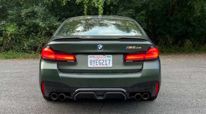 Экстремальный 2022 BMW M5 CS Road Test