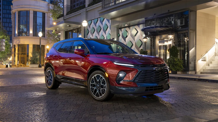 Обзор Chevrolet Blazer 2023 года