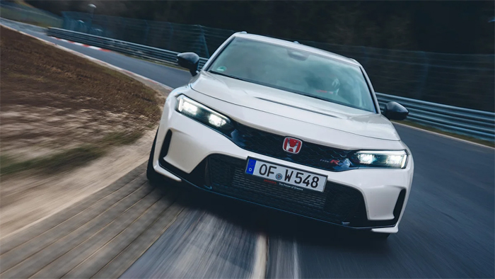 Honda Civic Type R 2023 года снова в рекорде