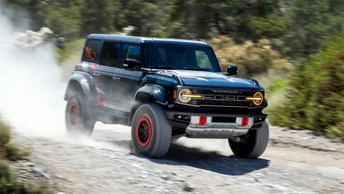 Опции Ford Bronco Raptor 2024