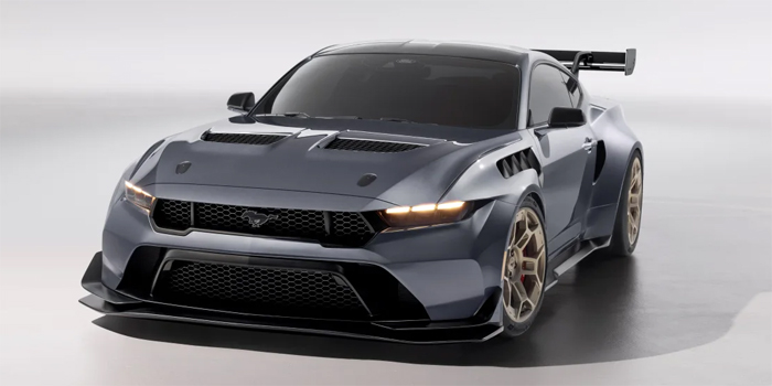 Гоночный автомобиль для дорог Ford Mustang GTD 2025 года