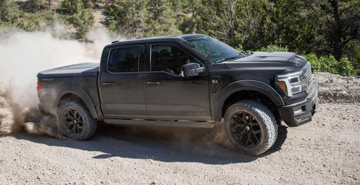 Обзор супергрузовика Ford F-150 Shelby 2024 года